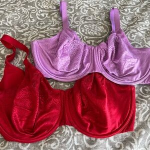 2 size 34H Wacoal Back Appeal style 855303